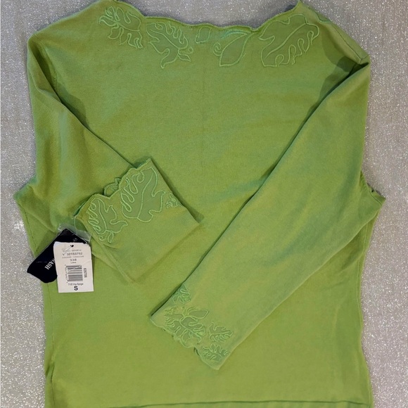 NWT embroidered silk blend cardigan - Picture 4 of 4